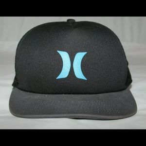 Hurley Unisex Navy Blue Snapback Mesh Trucker Hat